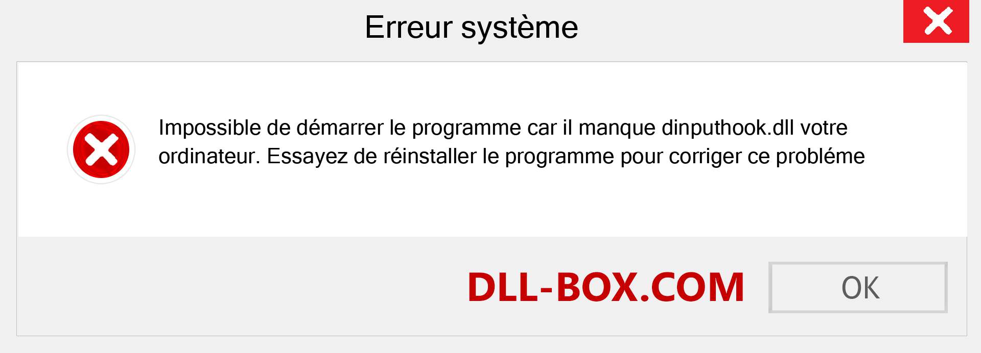 Le fichier dinputhook.dll est manquant ?. Télécharger pour Windows 7, 8, 10 - Correction de l'erreur manquante dinputhook dll sur Windows, photos, images